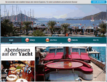 Tablet Screenshot of islayachting.com